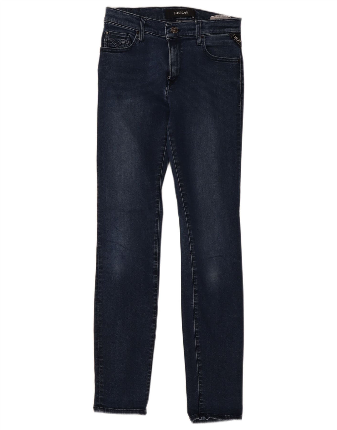 REPLAY Γυναικείο Skinny Jeans W26 L30 Blue Cotton