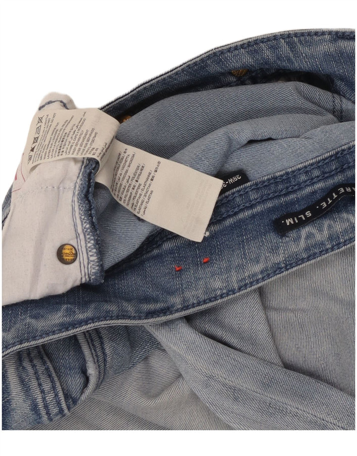 Superdry Γυναικείο Cigarette Slim Jeans W29 L32 Blue Cotton