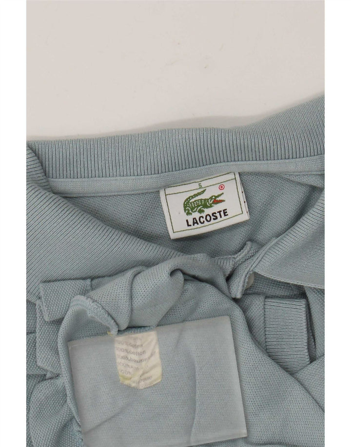 Ανδρικό μπλουζάκι πόλο Lacoste, μέγεθος 5, μεγάλο μπλε βαμβακερό