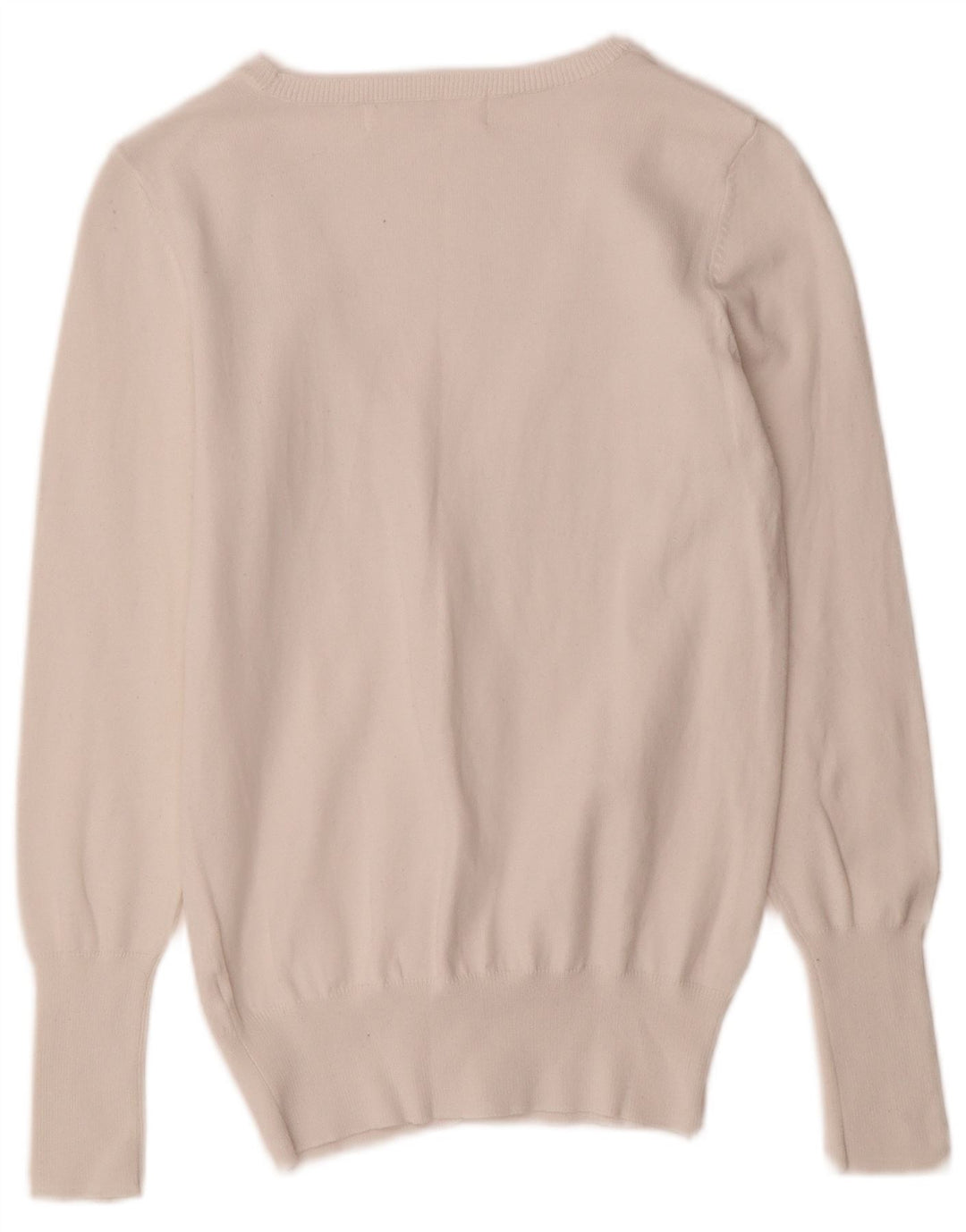 Zara Γυναικείο πουλόβερ UK 12 Medium White