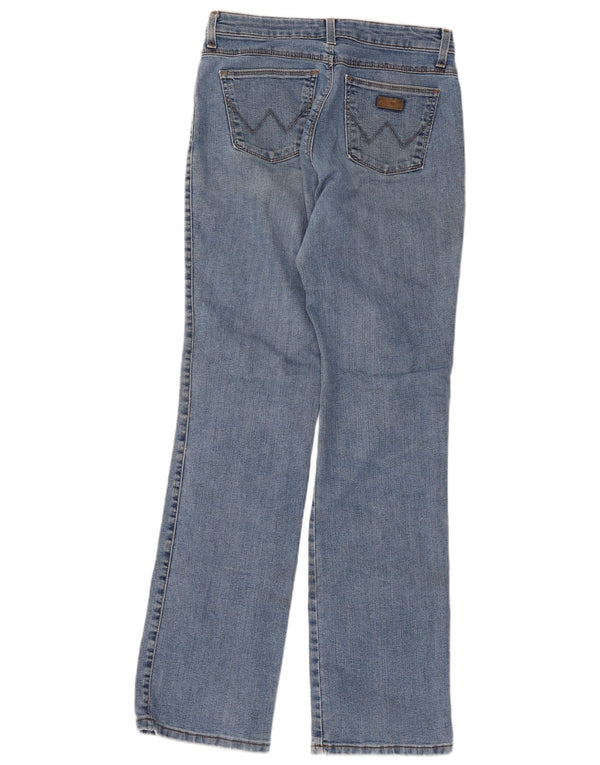 Wrangler Womens Regular Bootcut Jeans W30 L32 Μπλε βαμβακερό
