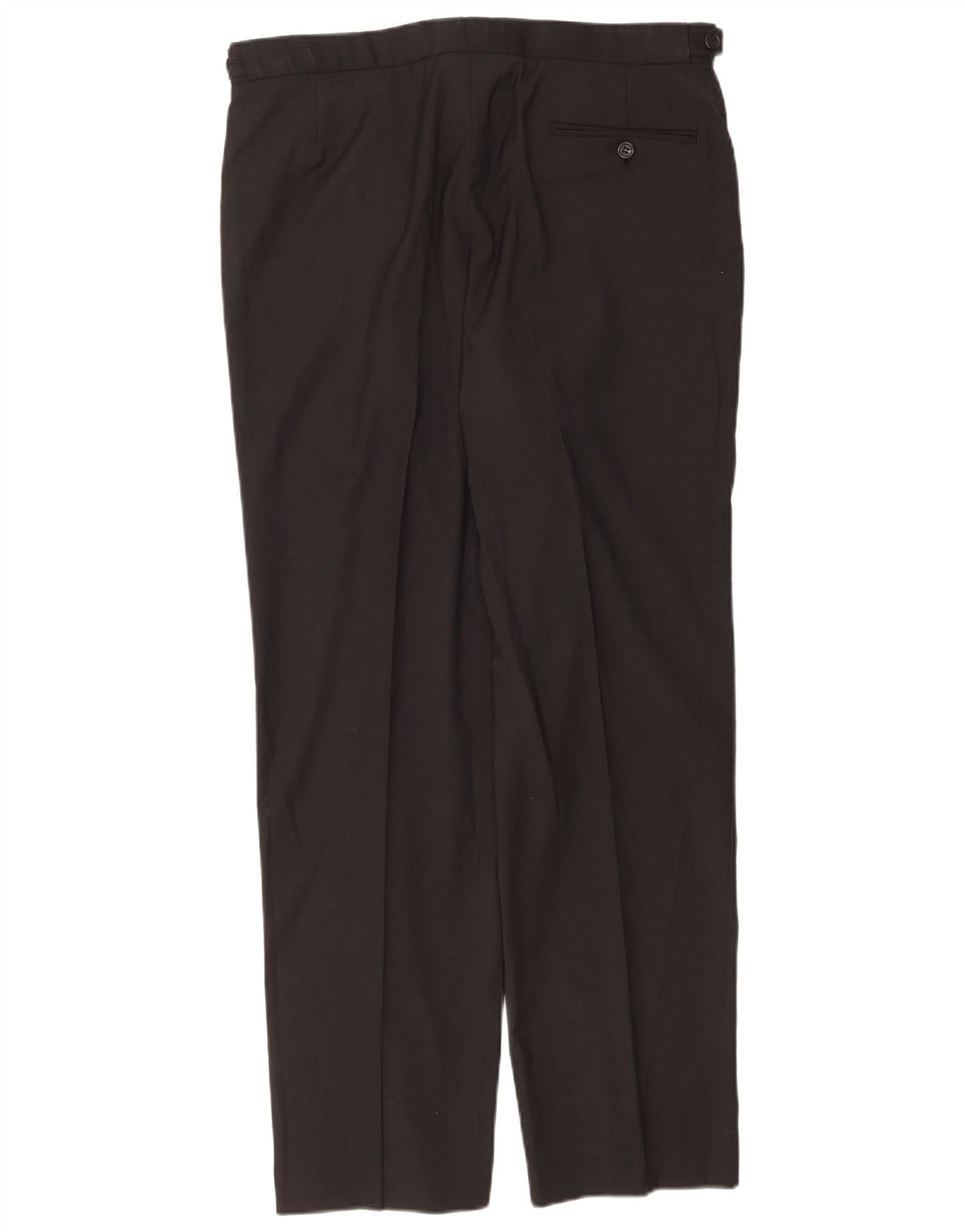 Marks & Spencer Ανδρικό παντελόνι με καρφίτσα W36 L31 Μαύρο πολυεστέρα