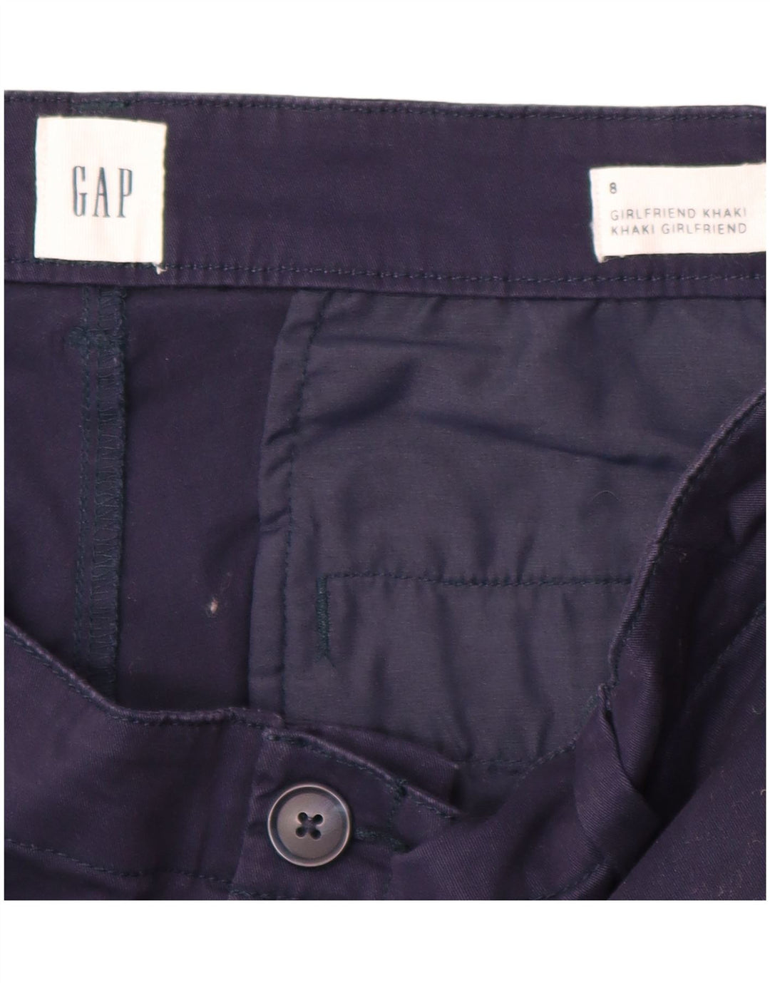 Παντελόνι GAP Girlfriend Chino US 8 Medium W32 L28 Navy Blue