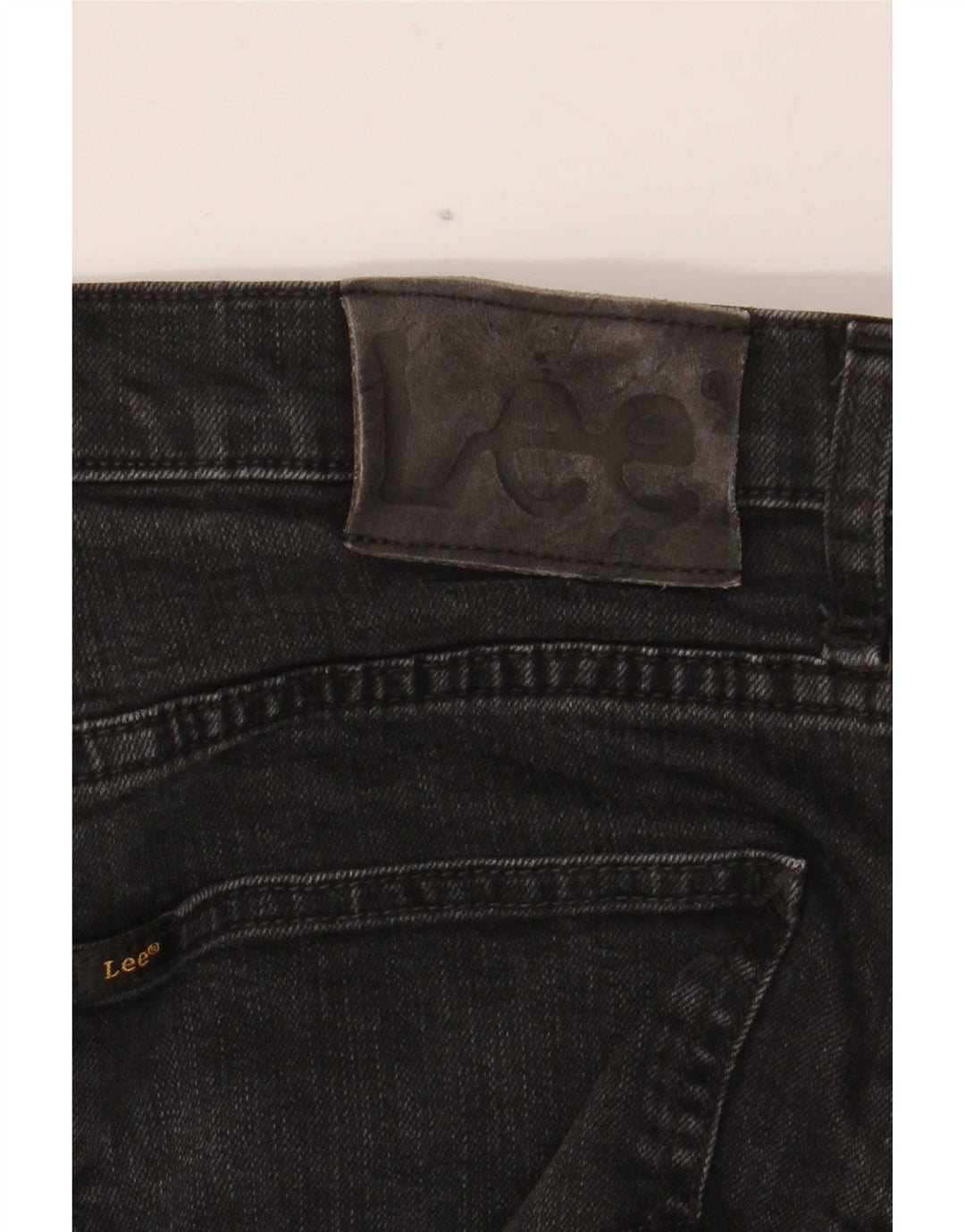 Lee Mens Straight Jeans W30 L27 Μαύρο