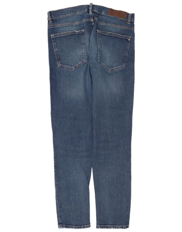 Zara Ανδρικό Slim Jeans EU 44 Large W34 L30 Blue Cotton