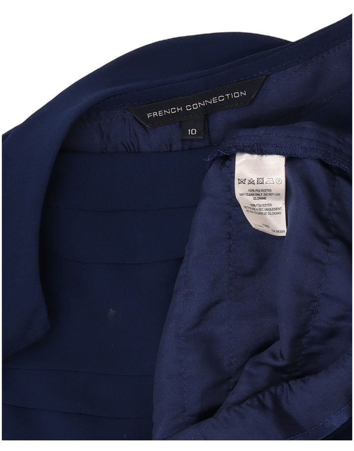 Γυναικείο φόρεμα με θήκη French Connection UK 10 Small Blue Polyester