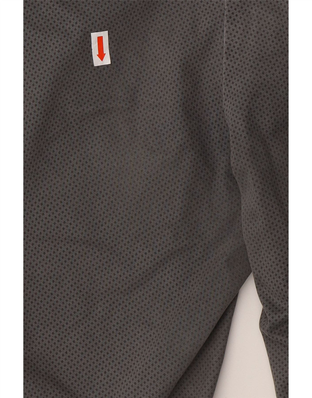 BENETTON Γυναικείο λεπτό παντελόνι Chino UK 12 Medium W32 L28 με γκρι στίγματα