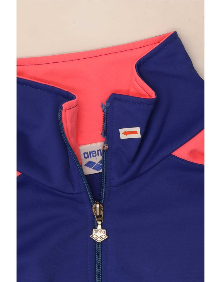 Ανδρική φόρμα γραφικών Arena Top Jacket 2XL Blue Colourblock