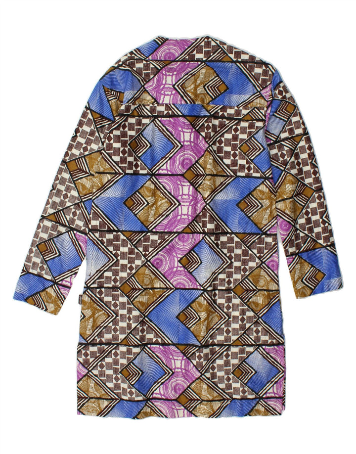 VINTAGE Womens Shift Dress UK 14 Medium Multicoloured Geometric Vintage Vintage and Second-Hand Vintage from Messina Hembry 