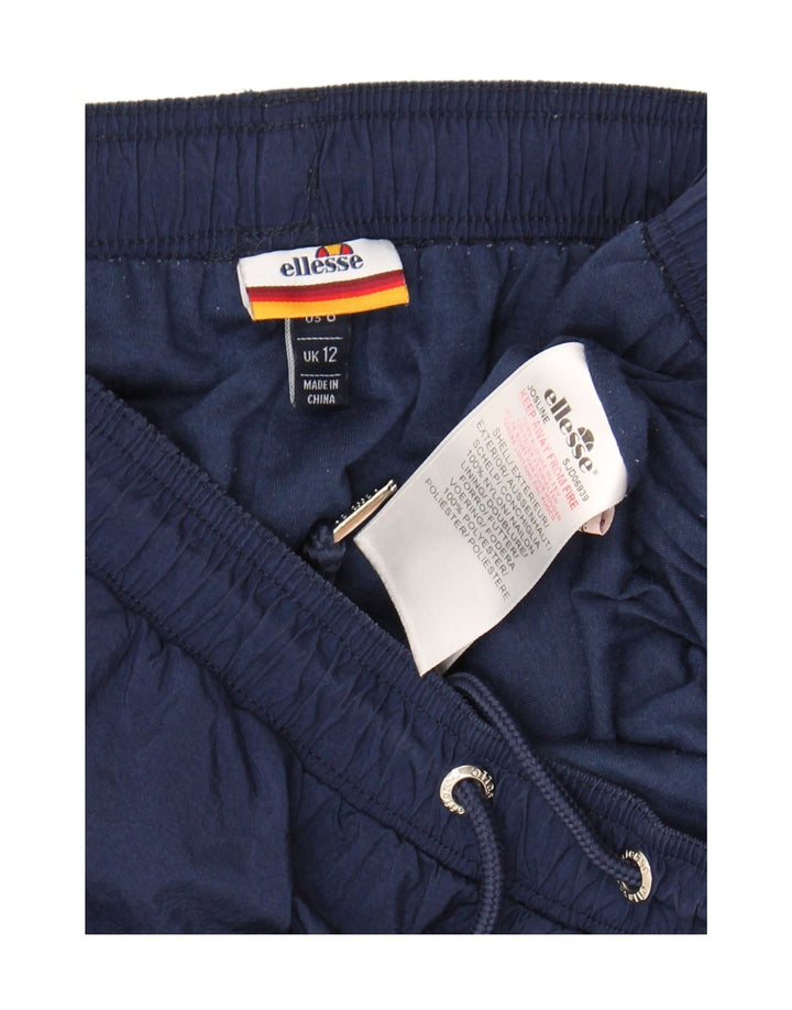 Ellesse γυναικεία φόρμα παντελόνι Joggers UK 12 Medium Navy Blue Nylon