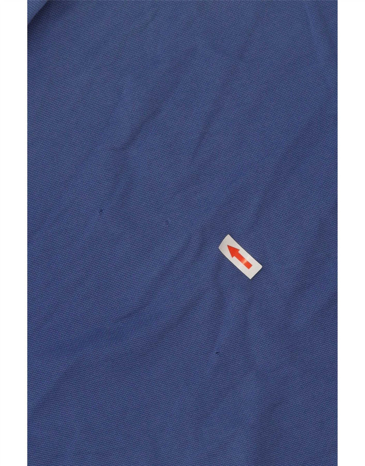 Sergio Tacchini Ανδρικό Πόλο Μπλουζάκι μεγάλο μπλε βαμβακερό