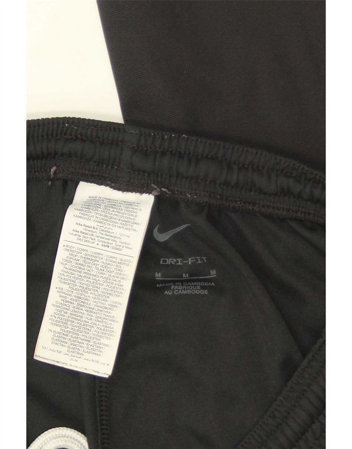 Ανδρικές φόρμες Nike Dri Fit Παντελόνια μεσαίου μαύρου πολυεστέρα