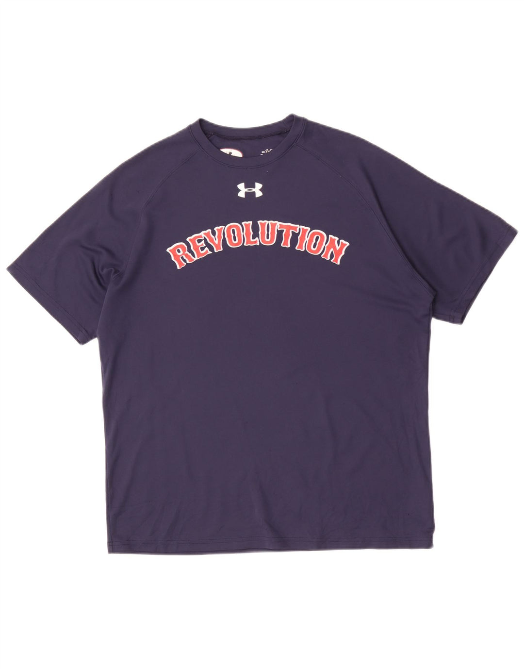 Ανδρικό γραφικό μπλουζάκι Under Armour Top Medium Navy Blue Polyester