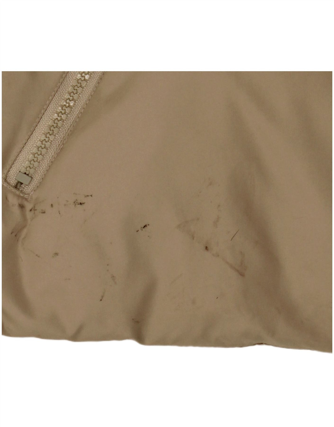 Vintage γυναικείο υπερμεγέθη τζάκετ UK 10 Small Beige print Animal