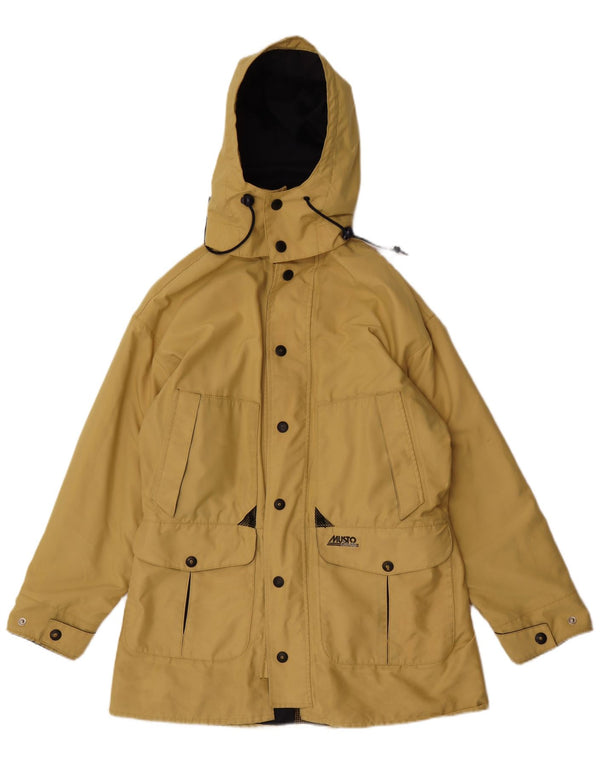 Musto Ανδρικό μπουφάν Parka με κουκούλα UK 40 Large Yellow Polyester