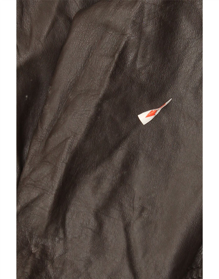 Vintage Ανδρικό Δερμάτινο Μπουφάν IT 48 Δερμάτινο Μεσαίο Καφέ