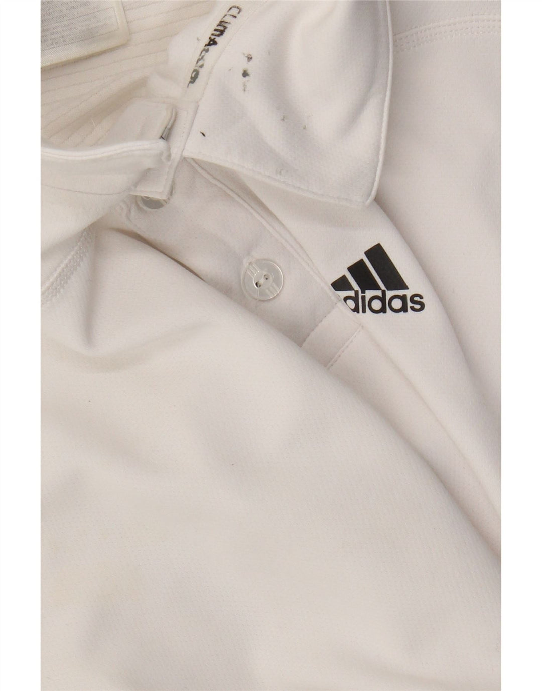 Ανδρικό πουκάμισο Adidas Climacool Polo Small White Polyester
