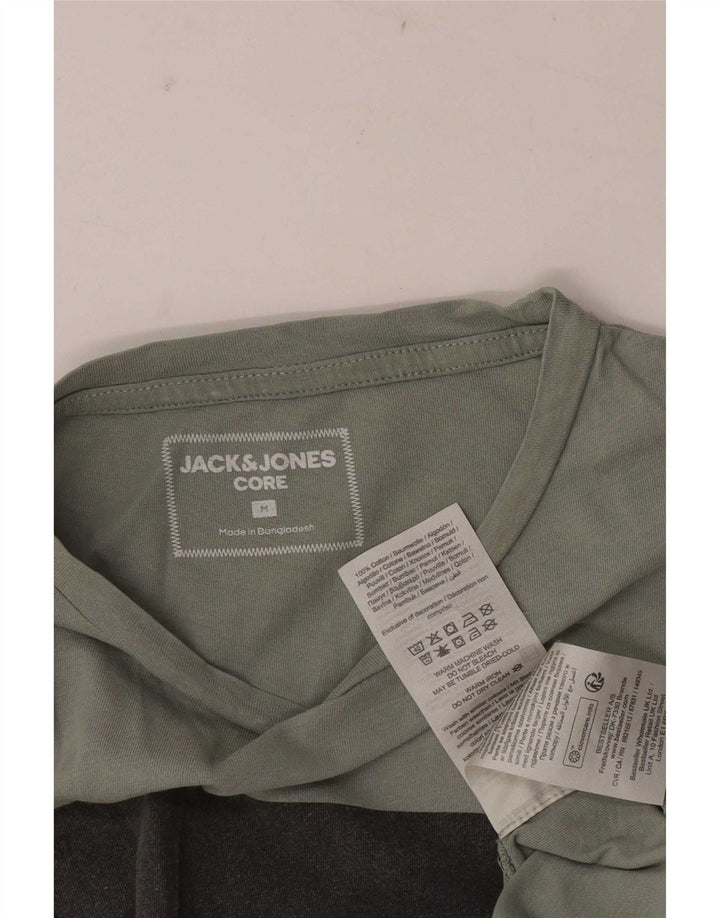 Jack & Jones Ανδρικό γραφικό T-Shirt Μπλουζάκι με μεσαίο πράσινο βαμβάκι
