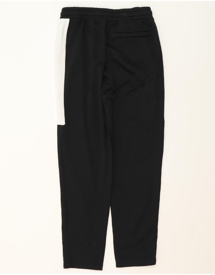 PUMA Mens Tracksuit Trousers Small  Black Colourblock Polyester Vintage Puma and Second-Hand Puma from Messina Hembry 