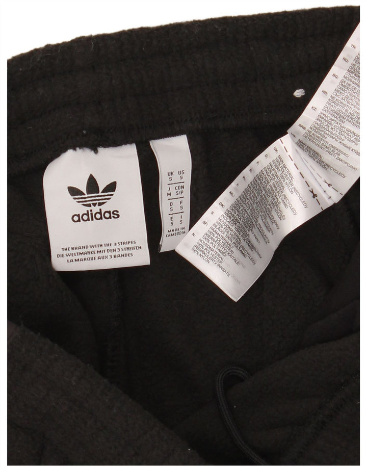 Ανδρικές φόρμες ADIDAS Fleece Παντελόνια Joggers Μικρό Μαύρο Πολυεστέρα