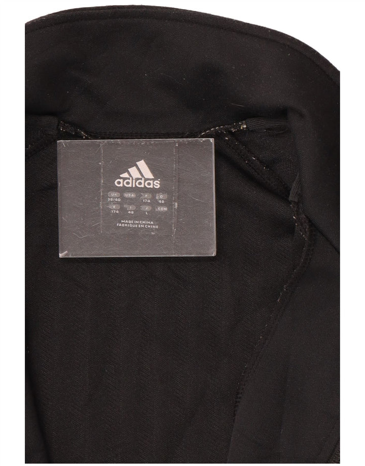 Ανδρική φόρμα ADIDAS Top Jacket UK 38/40 Medium Μαύρο ριγέ