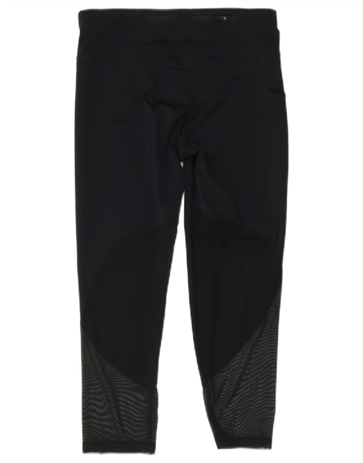 Γυναικείο κολάν Nike Dri Fit UK 8 Μικρός μαύρος γεωμετρικός πολυεστέρας