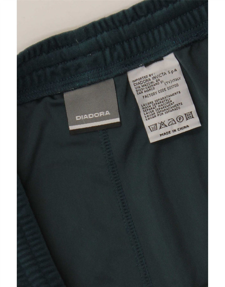 Ανδρική βελούδινη αθλητική φόρμα Diadora 2XL Green Polyester