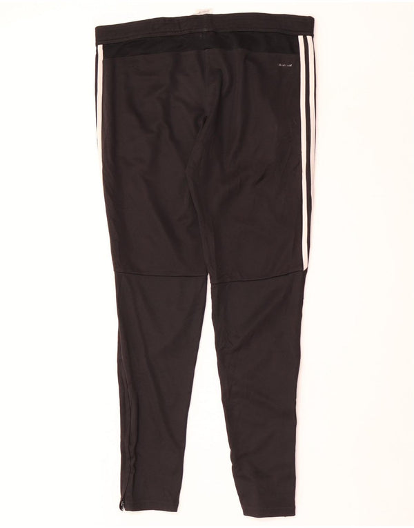 Adidas Γυναικεία φόρμα Climacool Παντελόνι UK 12/14 Μεσαίο μαύρο πολυεστέρα