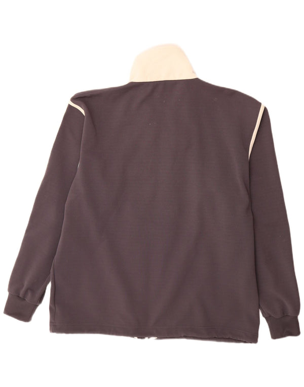 KAPPA Mens Tracksuit Top Jacket Large Grey Polyester