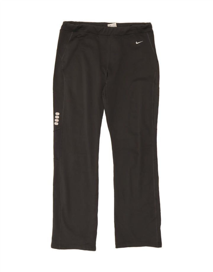 NIKE Womens Tracksuit Trousers UK 12/14 Medium  Black Polyester Vintage Nike and Second-Hand Nike from Messina Hembry 
