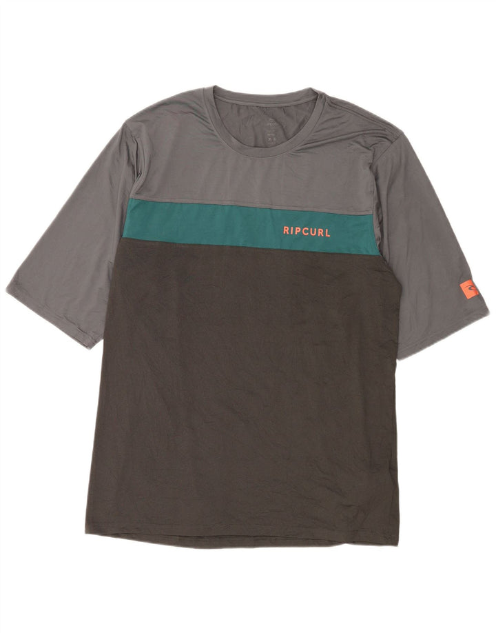 Ανδρικό T-Shirt RIP CURL Top 2XL Γκρι χρώματος πολυεστέρας