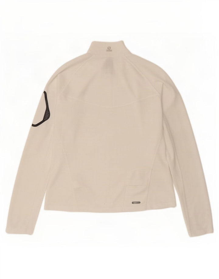 Η γυναικεία φόρμα πουλόβερ με φερμουάρ North Face Top UK 16 Large White