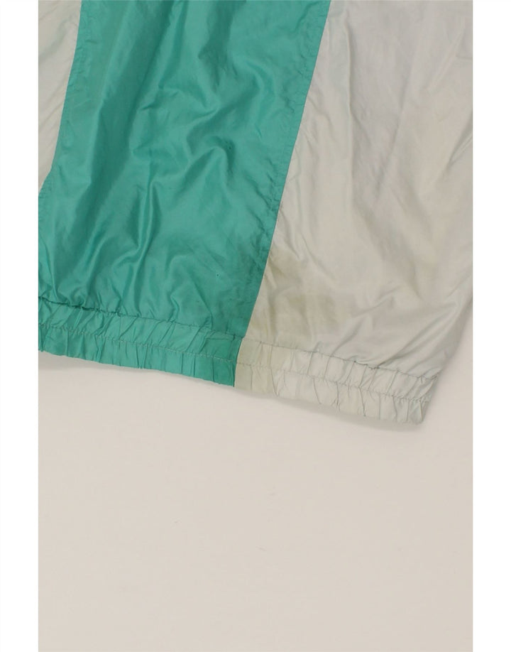 PUMA Mens Rain Jacket UK 42 XL Grey Colourblock Polyamide Vintage Puma and Second-Hand Puma from Messina Hembry 