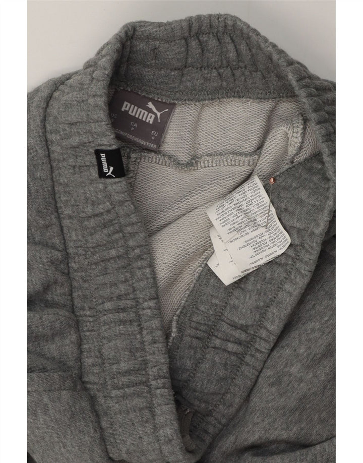 PUMA Mens Sport Shorts Small  Grey Flecked Cotton