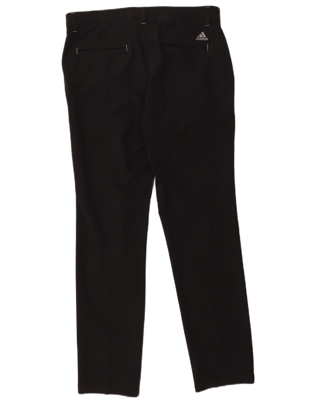 Ανδρικό ίσιο παντελόνι Chino Adidas W32 L32 Μαύρο πολυεστέρα