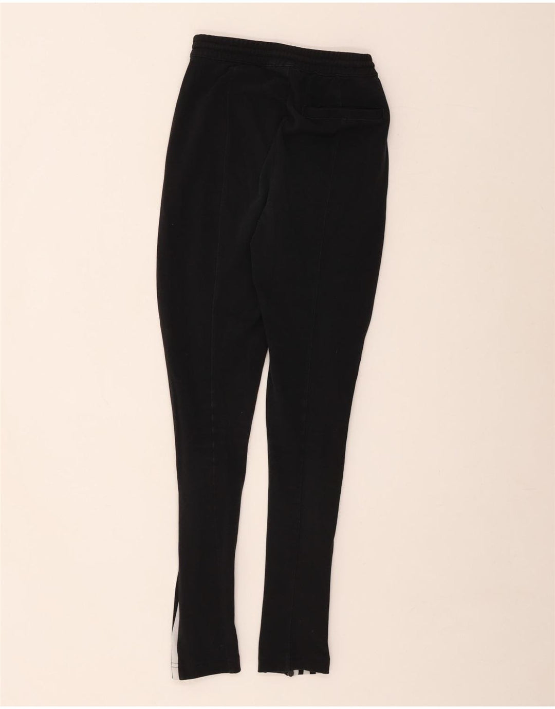 Γυναικεία αθλητική φόρμα ADIDAS Παντελόνι UK 8 Small Black Polyester