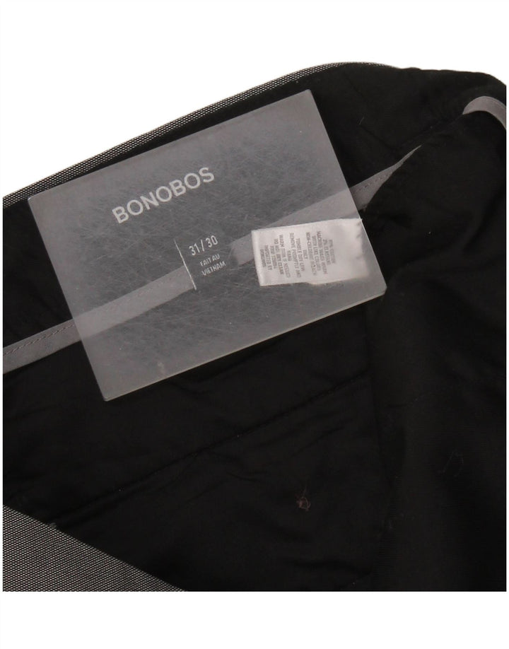 BONOBOS Ανδρικό Slim Casual Παντελόνι W31 L30 Γκρι Βαμβακερό