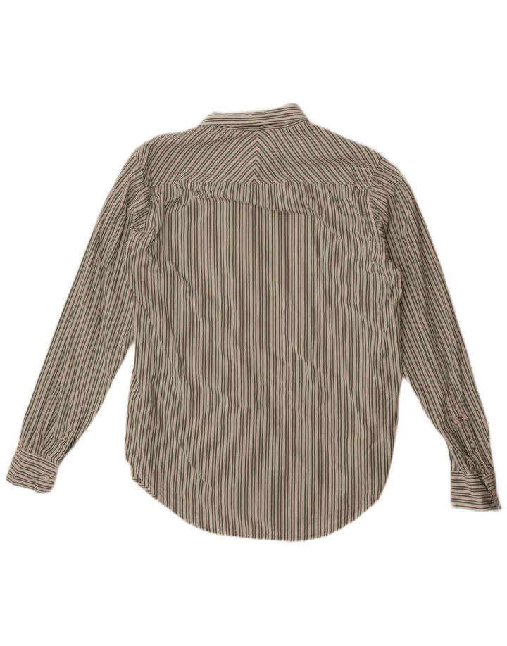 Ανδρικό πουκάμισο Timberland Slim Fit μεγάλο πράσινο ριγέ βαμβακερό