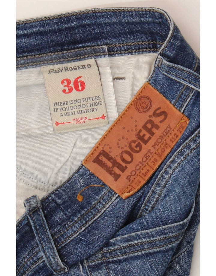 Roy Rogers Ανδρικό Slim Jeans W36 L29 Μπλε βαμβακερό