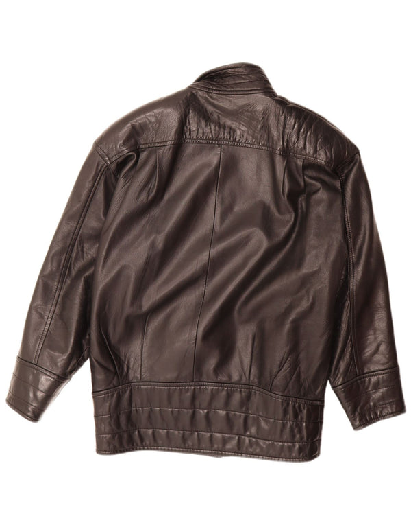 Danier Γυναικείο Δερμάτινο Μπουφάν UK 6 XS Μαύρο