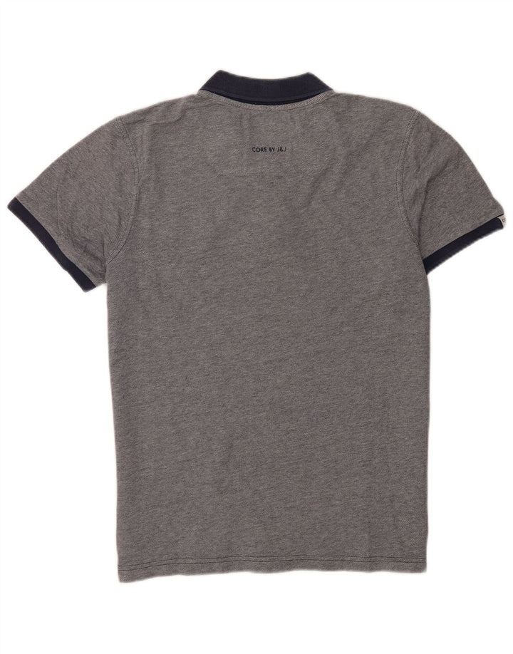 Jack & Jones Ανδρικό πουκάμισο πόλο XL Μπλε βαμβακερό