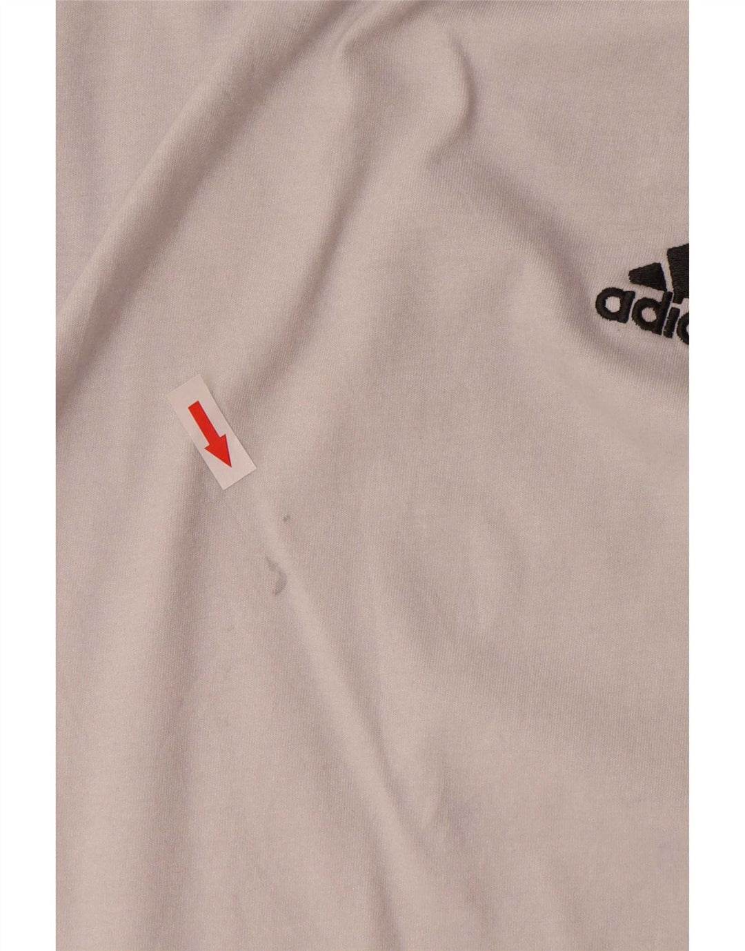 Ανδρικό T-Shirt Adidas Top μεγάλο λευκό βαμβακερό