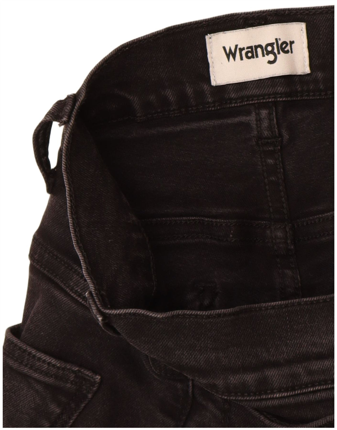 WRANGLER Ανδρικό τζιν Larston Slim W34 L28 Μαύρο βαμβακερό