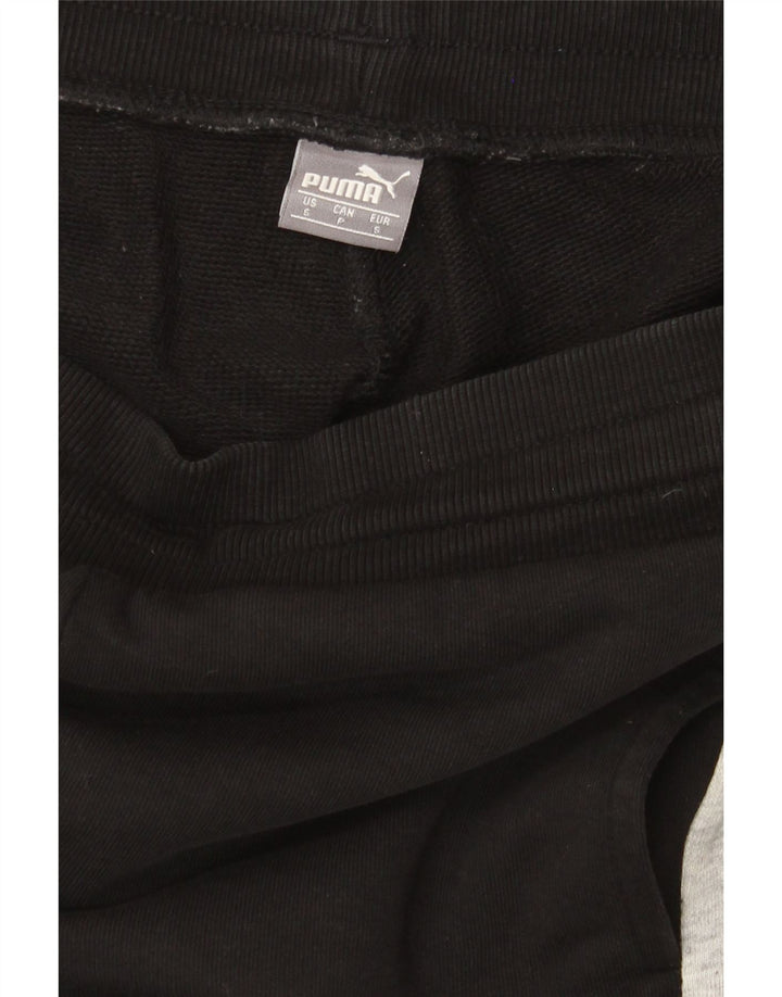 Γυναικεία αθλητική φόρμα Puma Παντελόνι Joggers UK 10 Small Black Colourblock