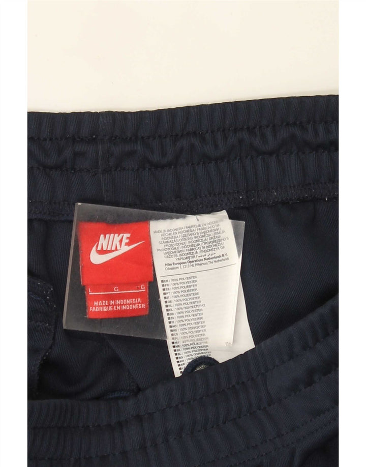 Ανδρική φόρμα Nike Παντελόνι Joggers Μεγάλο μπλε Navy Colorblock Πολυεστέρας