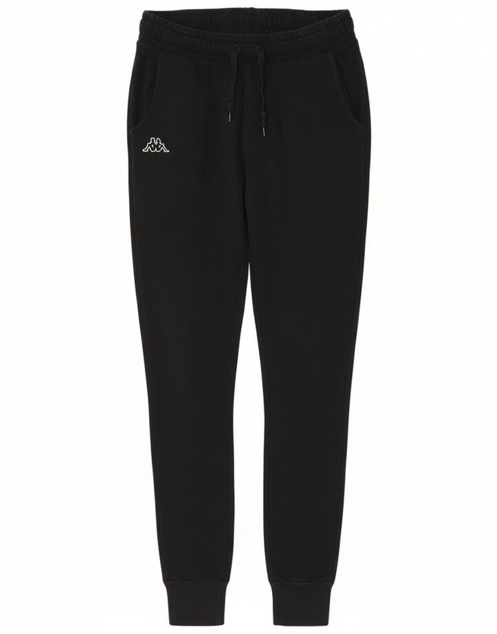 Kappa Γυναικεία φόρμα παντελόνι Joggers μεγάλο μαύρο βαμβακερό