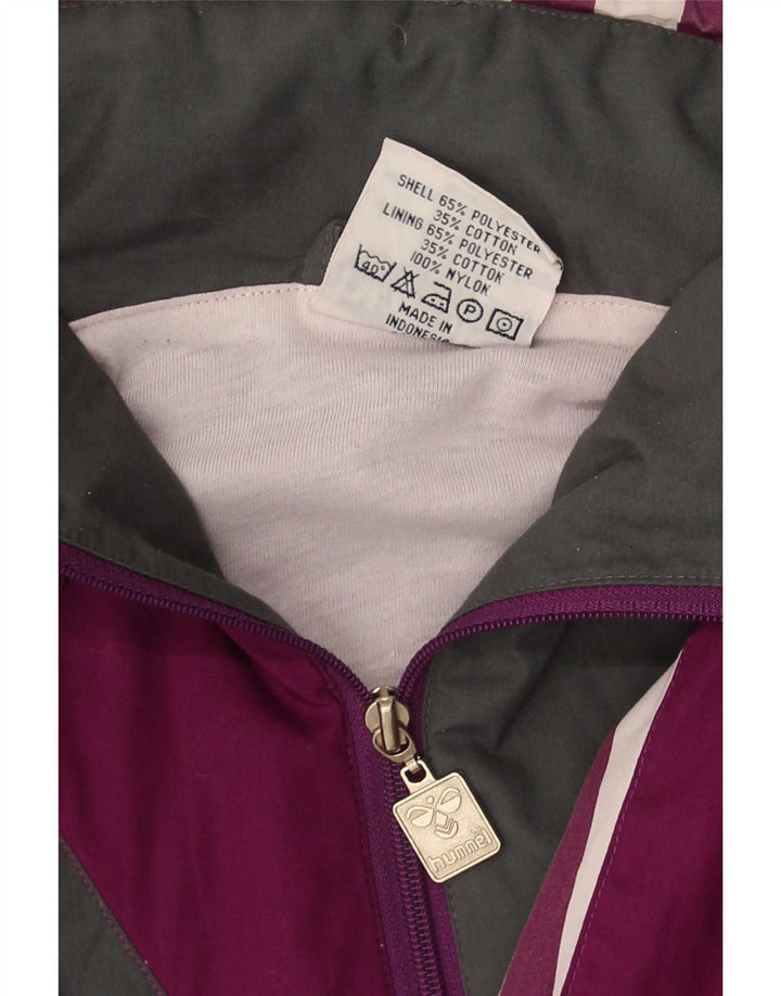 Ανδρικό πουλόβερ Hummel Graphic αθλητική φόρμα Top Jacket 2XL Purple Colourblock
