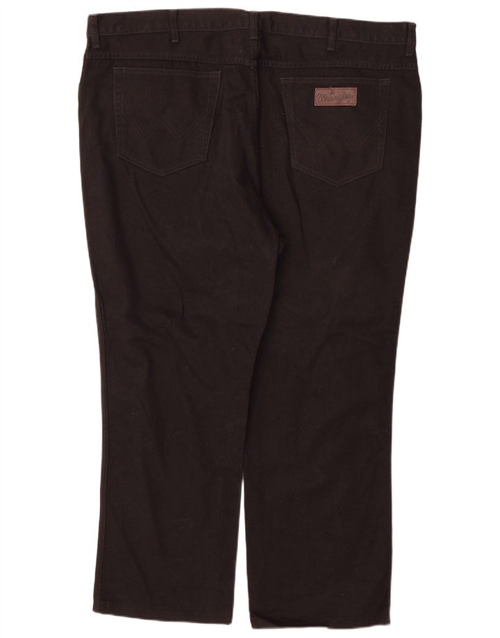 Wrangler Ανδρικό Texas Straight Jeans W46 L30 Μαύρο βαμβακερό