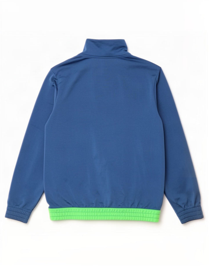 Adidas Boys Graphic αθλητική φόρμα Top Jacket 9-10 Years Blue Colourblock