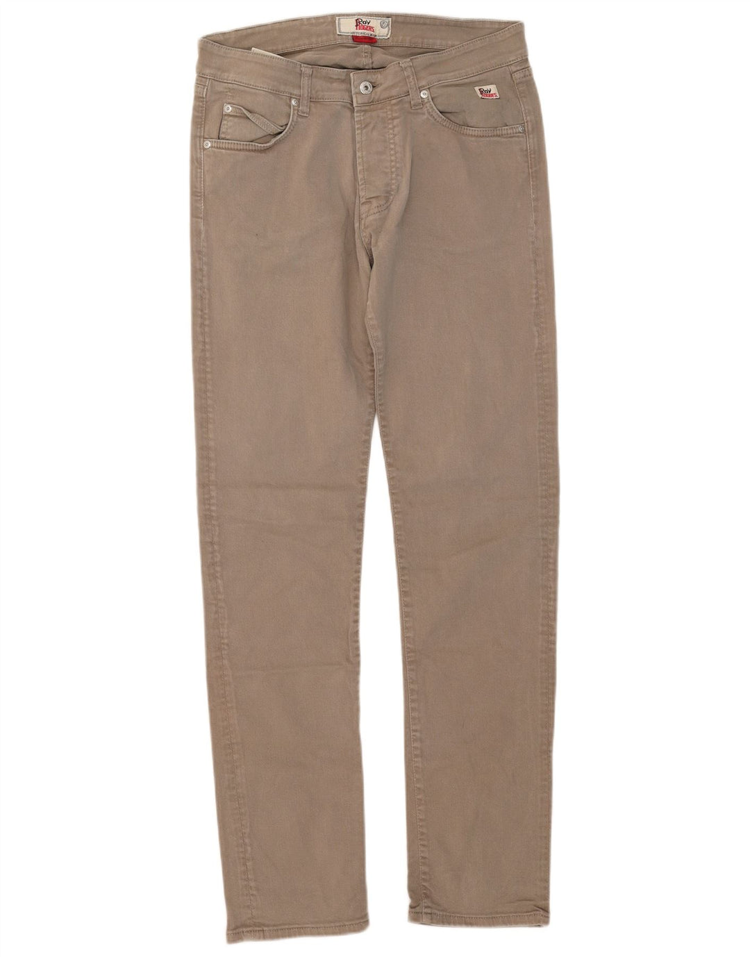Roy Rogers Γυναικείο Slim Jeans W34 L33 Μπεζ βαμβακερό
